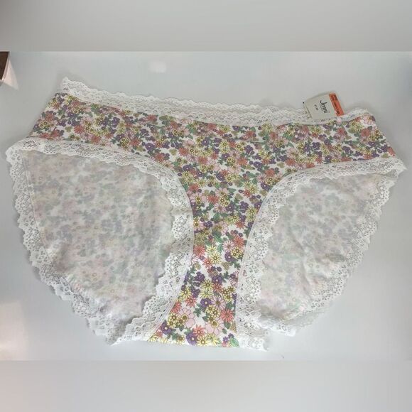 Jenni Intimates set of 3 pair Lace Trim Bikini Panties, size XXXL - Picture 2 of 7